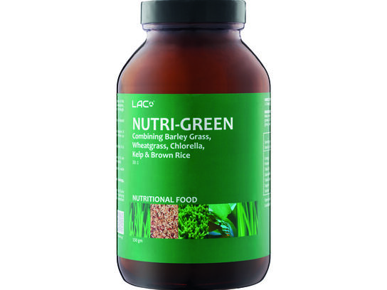 LAC Nutri Green 150g (front bottle)