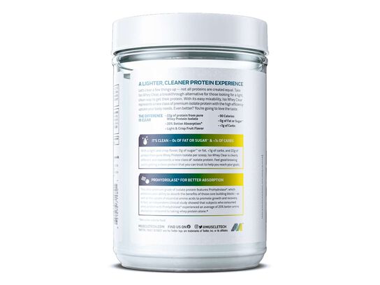 Iso Whey Clear Lemon Berry Blizzard