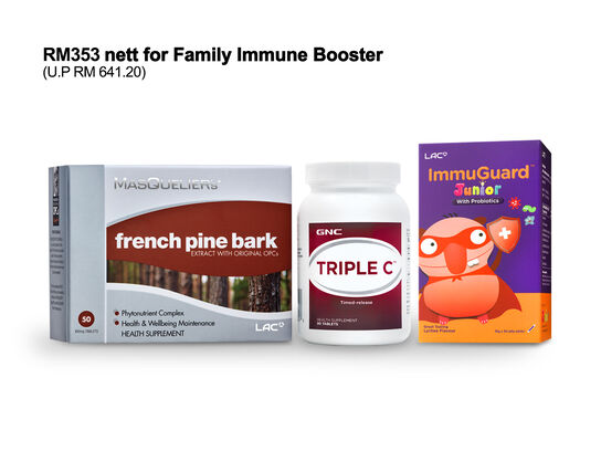 Family Immune Booster Bundle RM353 Nett [Online Exclusive]