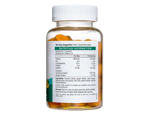 Turmeric and Ginger Gummy