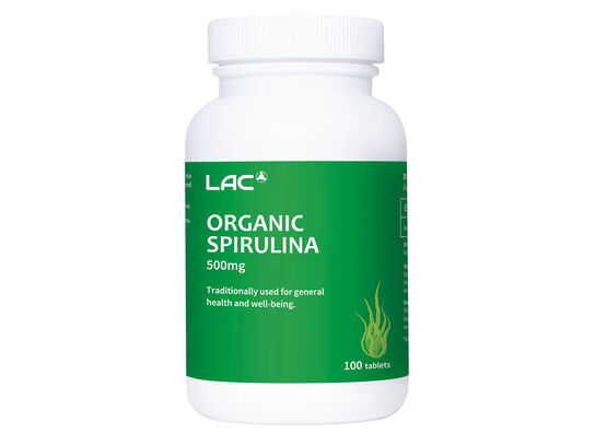 Organic Spirulina 500mg