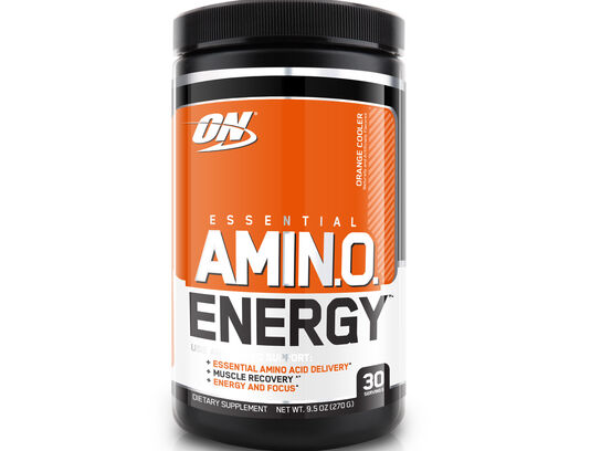 Optimum Nutrition Amino Energy 30 servings Orange Cooler 9.5 oz.