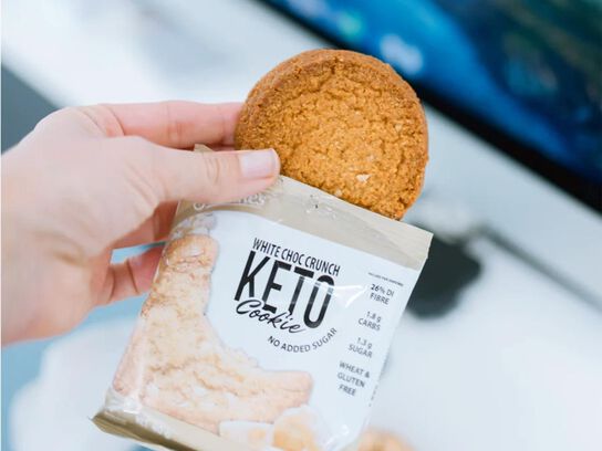 Keto Cookie White Choc Crunch