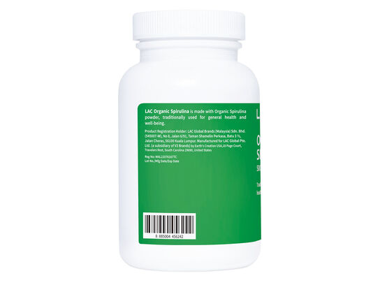 Organic Spirulina 500mg