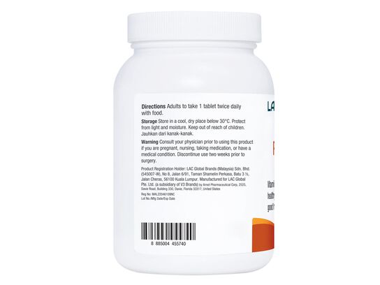 Vitamin C 500mg Plus Rose Hips Timed-Release