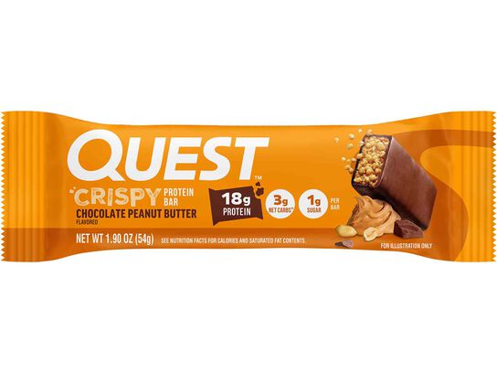 Crispy Protein Bar Chocolate Peanut Butter