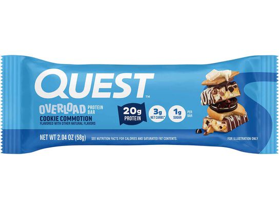 Overload Protein Bar Cookie Commotion