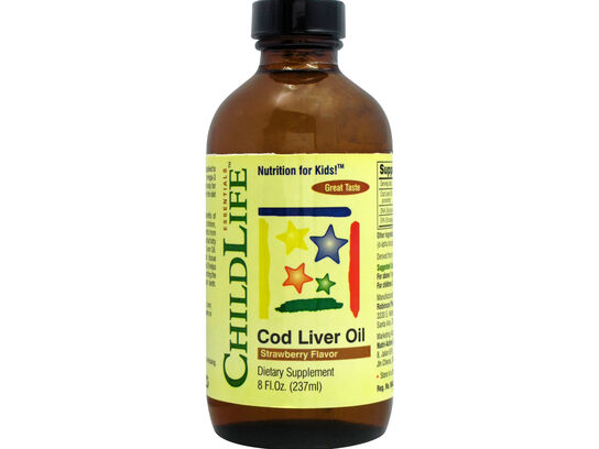 Childlife Cod Liver Oil 8 fl. oz. (front bottle)