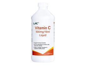 Vitamin C 500mg/15ml Liquid