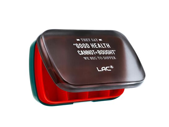 Large Pillbox (Red/Green)