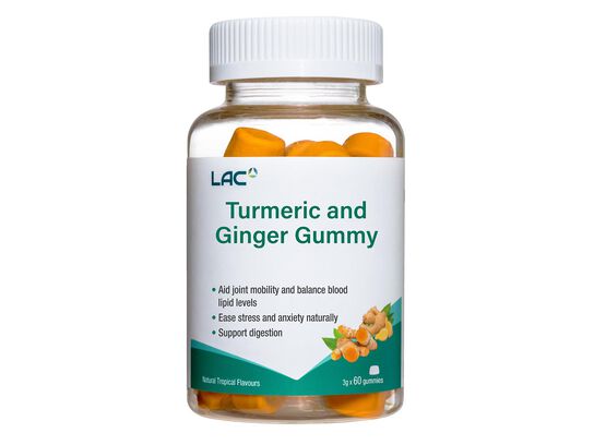 Turmeric and Ginger Gummy