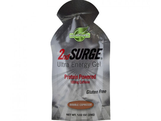 All Natural 2nd Surge Ultra Energy Gel 29g Double Expresso