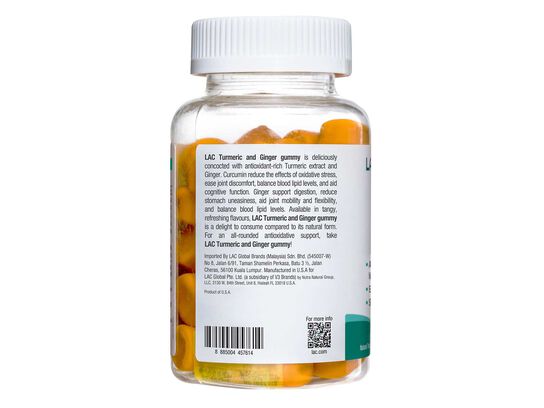 Turmeric and Ginger Gummy