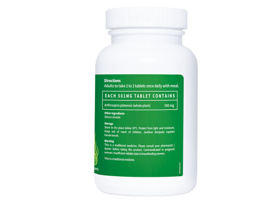 Organic Spirulina 500mg