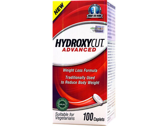 Hydroxycut Advance 100 caplets (front box)