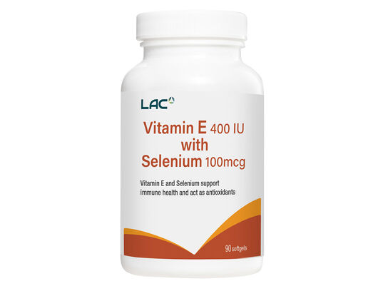 Vitamin E 400 IU with Selenium 100mcg