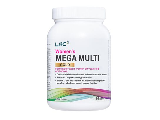 Women Mega Multi Gold Timed-Release