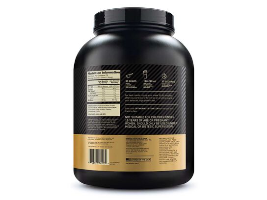 Gold Standard 100% Isolate Rich Gluten Free Vanilla